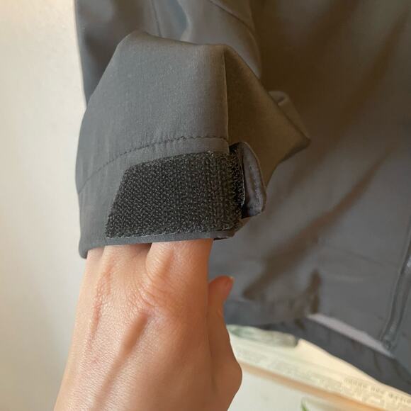 Patagonia Adze Jacket size Large Gray and Pink Versatile Softshell - Picture 5 of 8